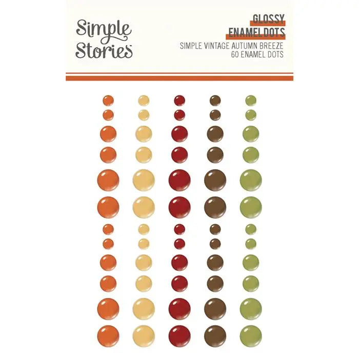 Autumn Breeze Glossy Enamel - Simple Vintage - Simple Stories