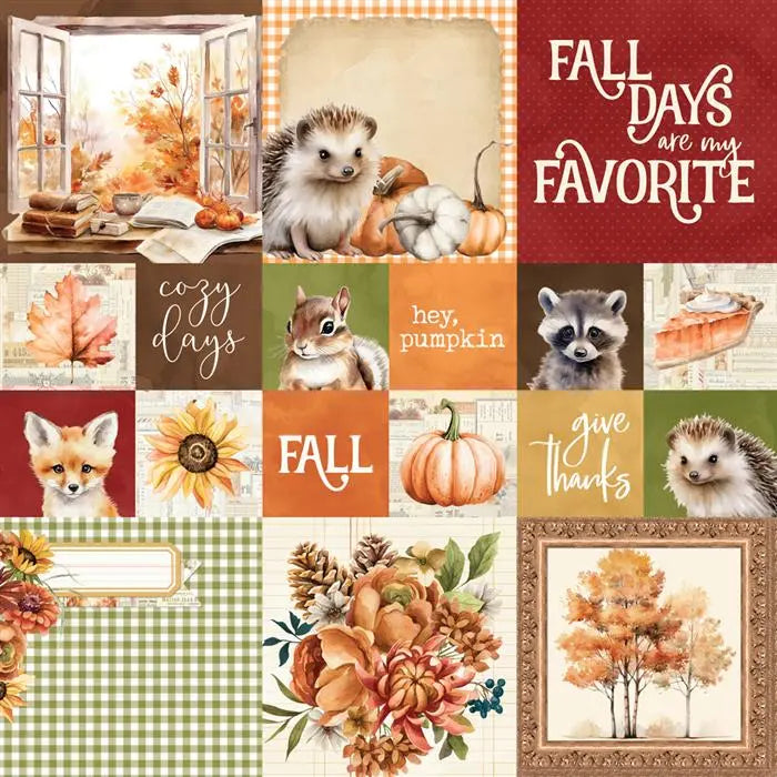 Autumn Breeze Scrapbook Collection Kit, 12" x 12" - Simple Vintage - Simple Stories