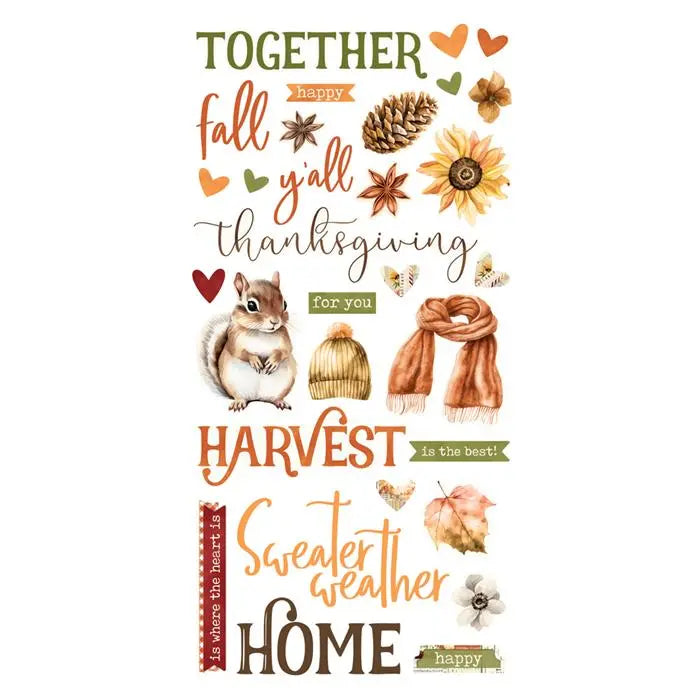Autumn Breeze Simple Cards Card Kit - Simple Vintage - Simple Stories