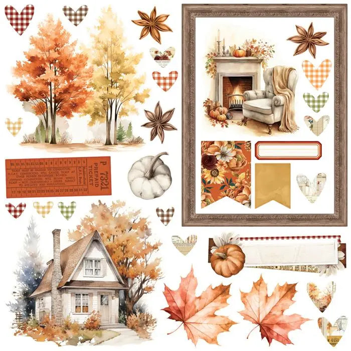 Autumn Breeze Simple Pages Page Kit - Simple Vintage - Simple Stories