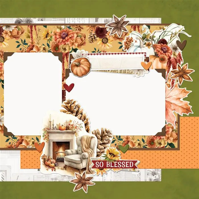 Autumn Breeze Simple Pages Page Kit - Simple Vintage - Simple Stories