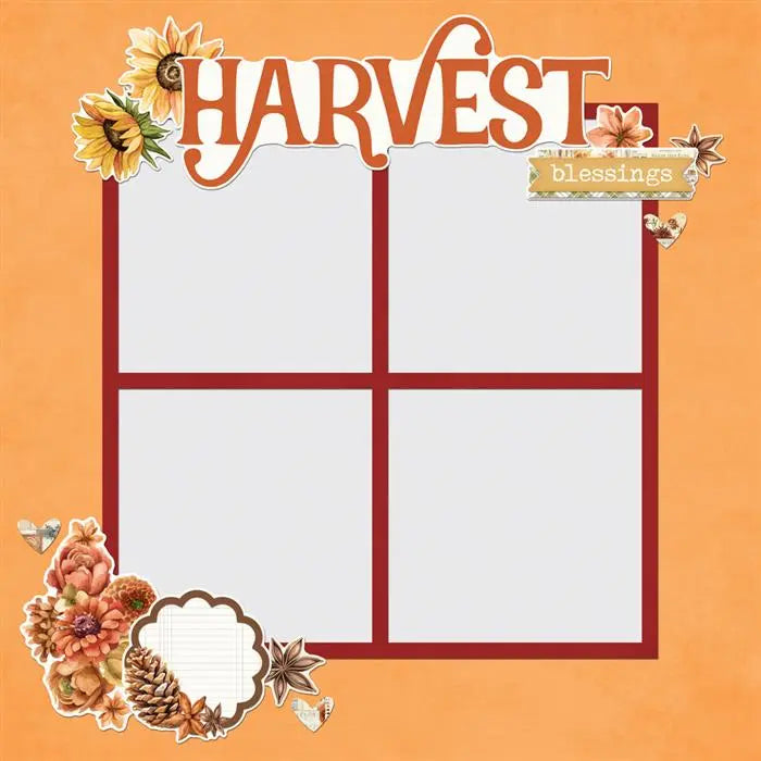 Autumn Breeze Simple Pages Page Pieces - Simple Vintage - Simple Stories