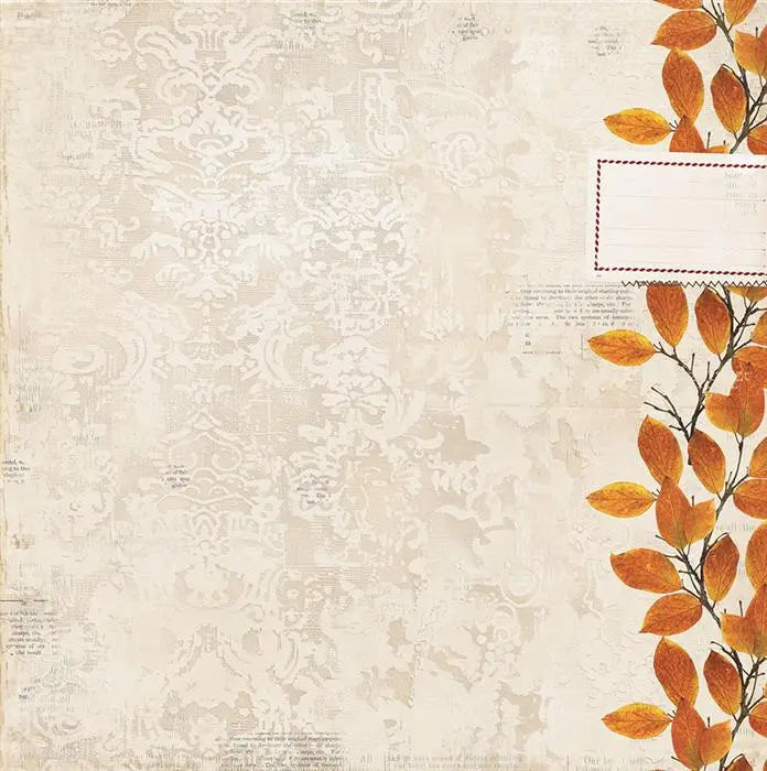 Autumn Junque Scrapbook Collection Kit, 12" x 12" - Photoplay