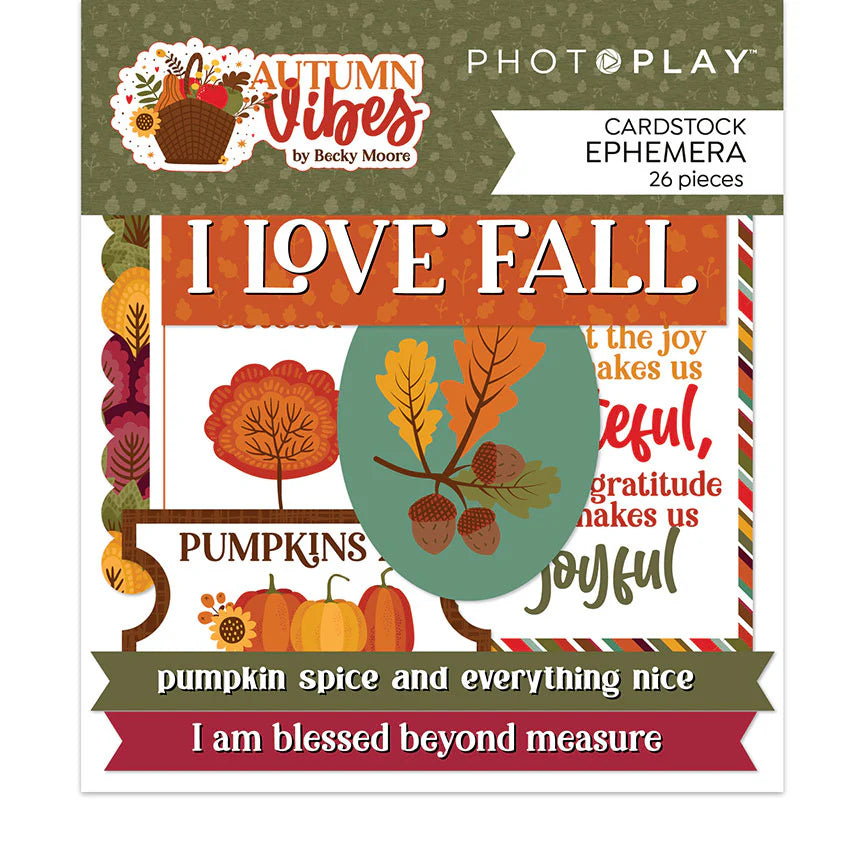 Autumn Vibes - Ephemera - Photo Play
