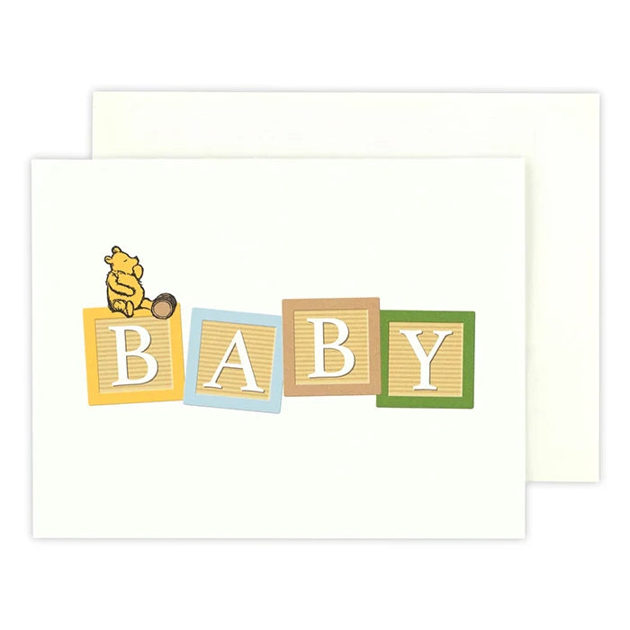 Baby Blocks Winnie Greeting Card – Echo Park