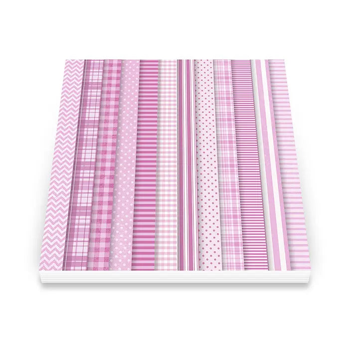 View 2 of Basic Pink Paper Pack 6" x 6" - Art Impressions