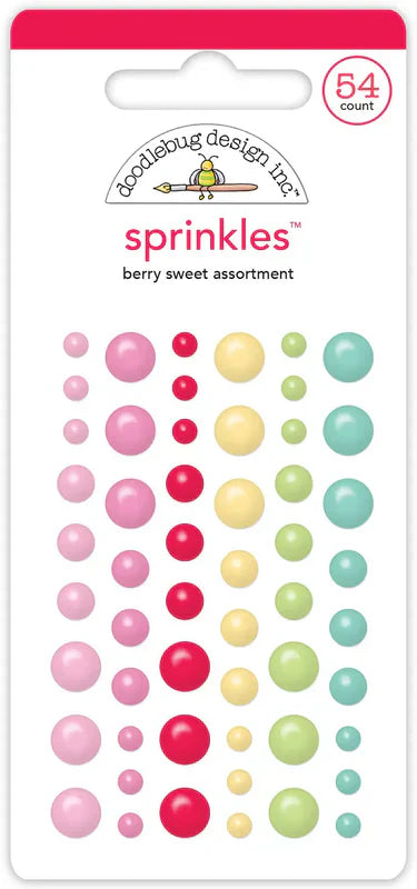 Berry Sweet Assortment Sprinkles - Doodlebug