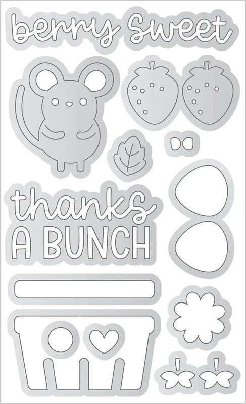 View 2 of Berry Sweet Treats Doodle Cuts - Doodlebug