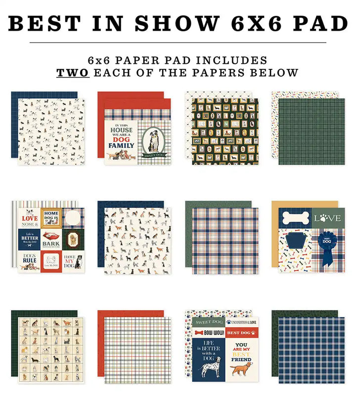 View 2 of Best In Show 6" x 6" Paper Pad - Carta Bella