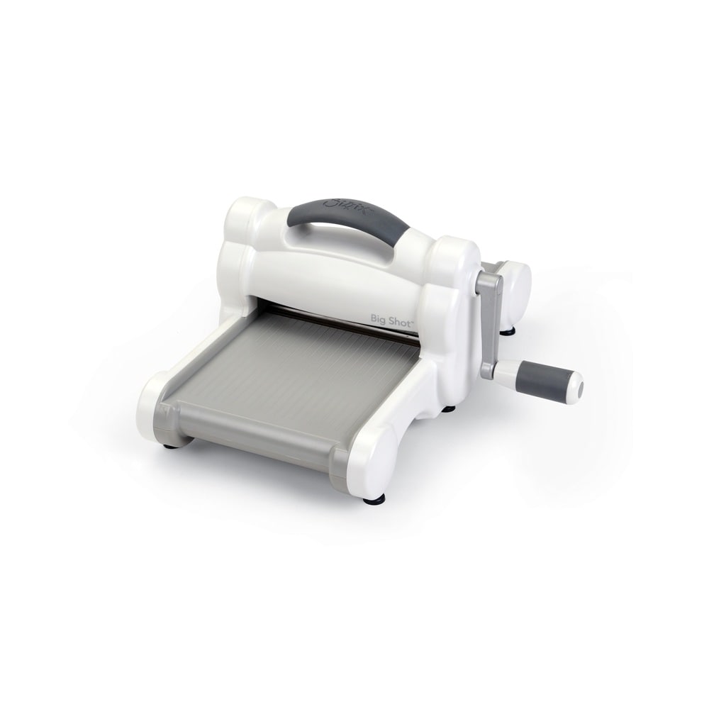 レタープレスキット　Sizzix BigShot ダイカットマシーン Sizzix Big Shot Craft Die-Cutting Machine (White & Gray)