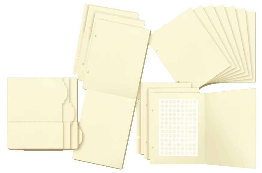 View 3 of Binder Album w/ Interactive Pages Ivory - Graphic 45