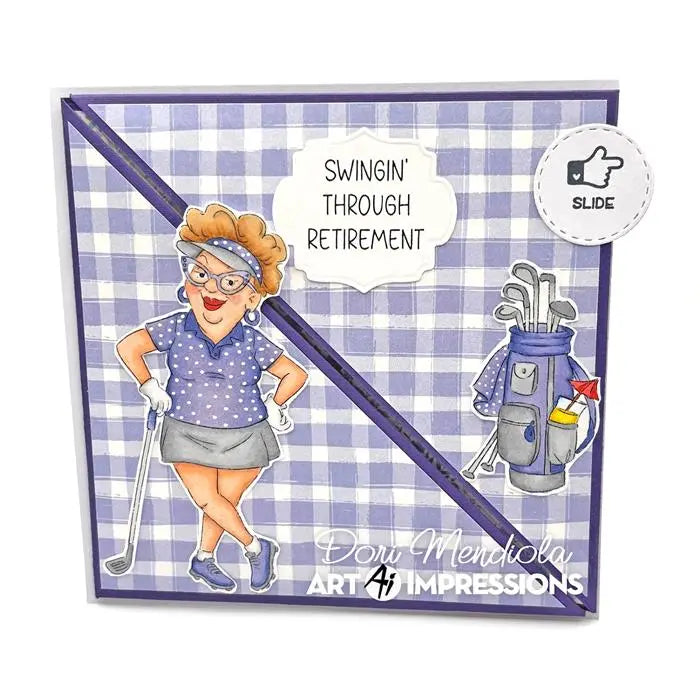 Birdie Betty Clear Stamp and Die Set - Ai People - Art Impressions