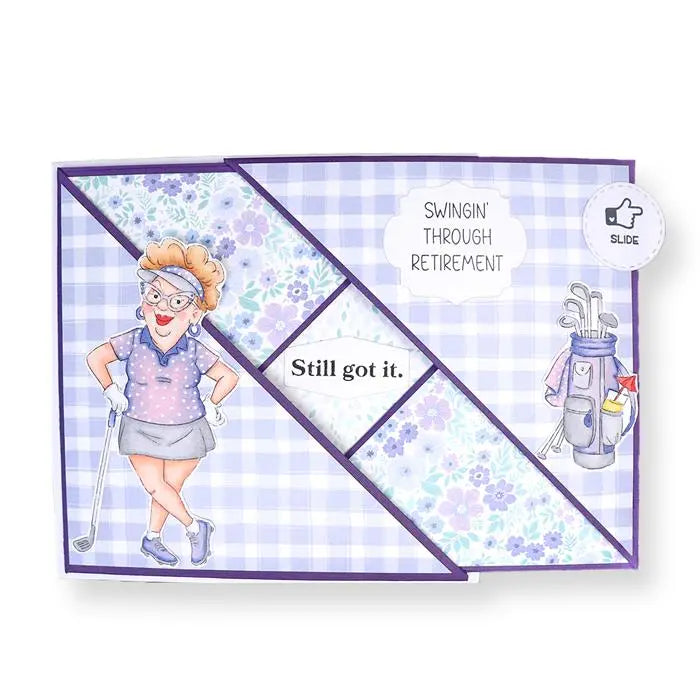 Birdie Betty Clear Stamp and Die Set - Ai People - Art Impressions