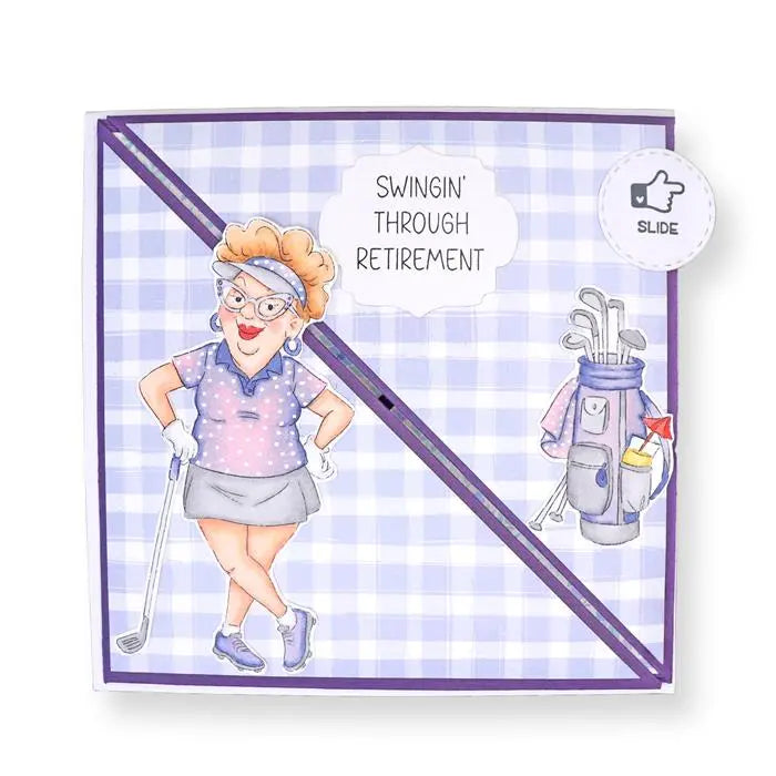 Birdie Betty Clear Stamp and Die Set - Ai People - Art Impressions