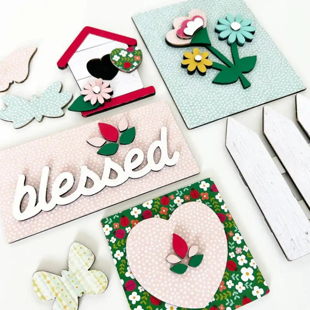 Blessed Set - Tiered Tray Collection - Foundations Decor