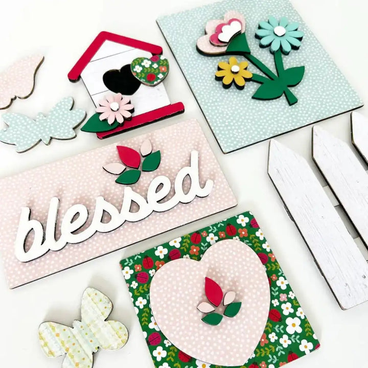 Blessed Set - Tiered Tray Collection - Foundations Decor