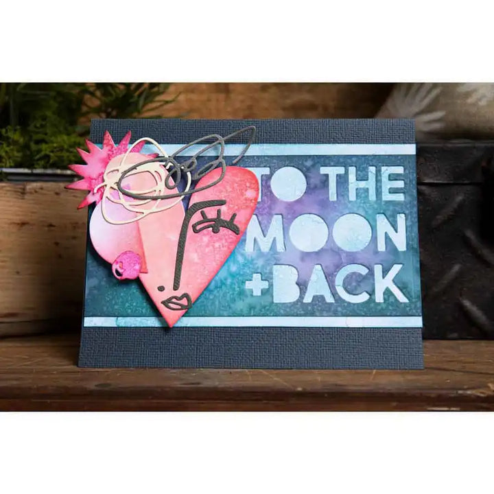 Bold Text #2 Thinlits Die Set - Tim Holtz - Sizzix