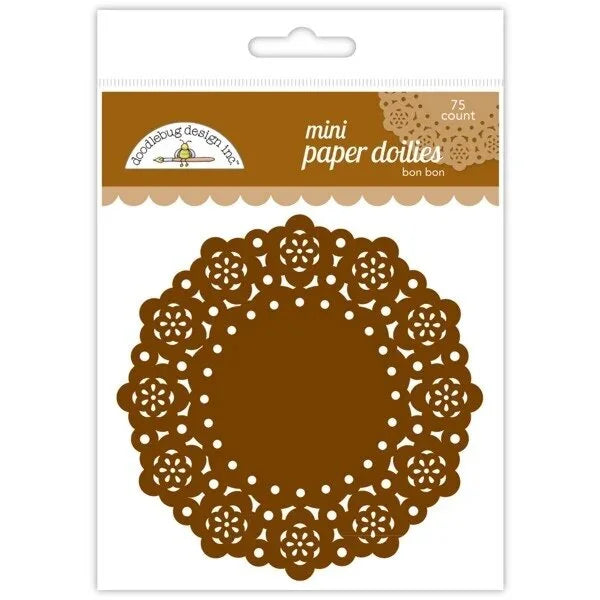 Bon Bon Mini Doilies - Monochromatic - Doodlebug