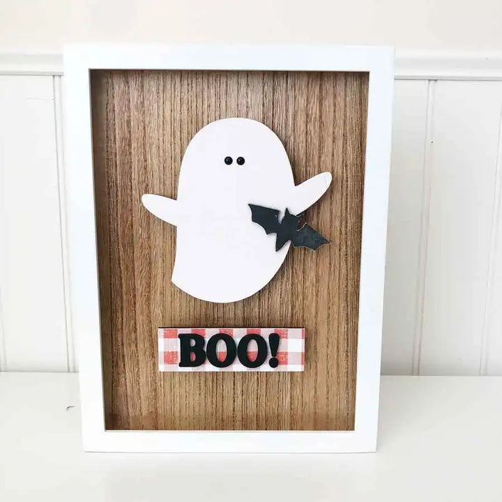 Boo! Ghost - Simply Framed - Foundations Decor