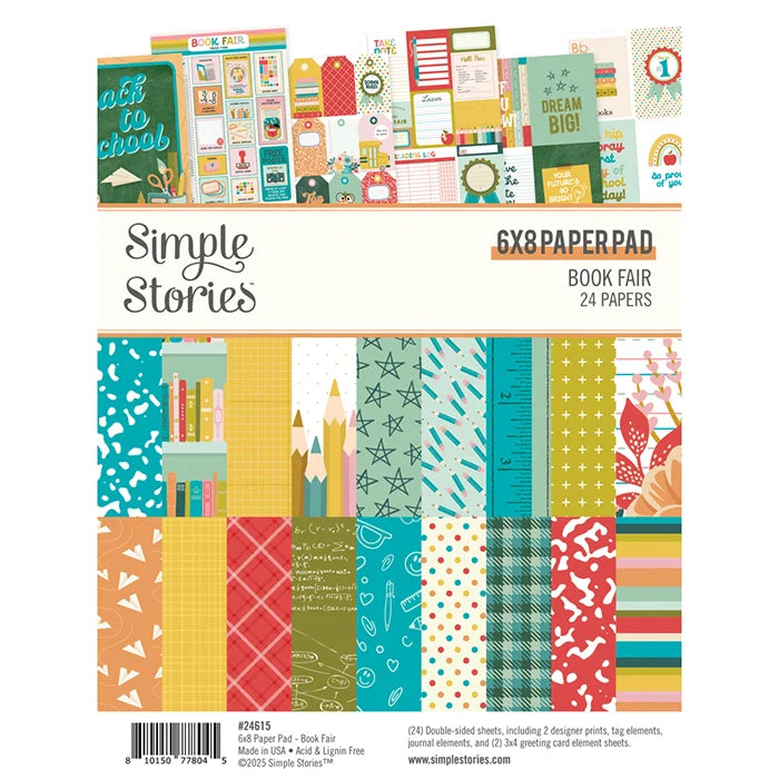 Book Fair 6" x 8" Pad - Simple Stories