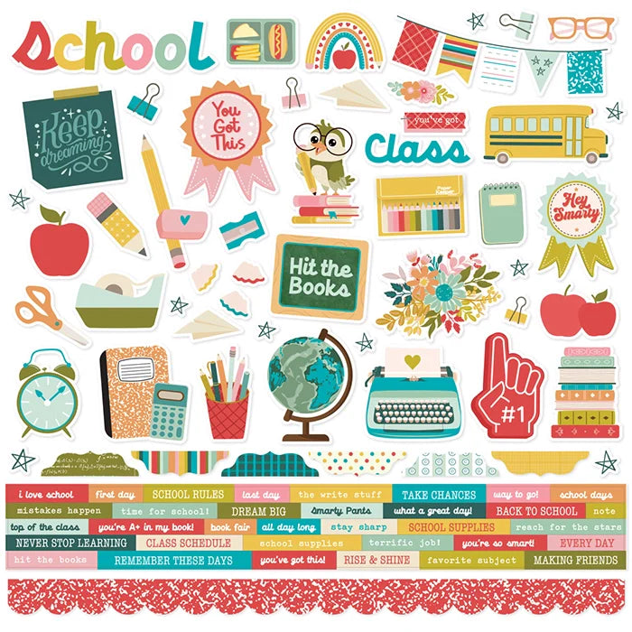 Book Fair Cardstock Stickers - Simple Stories