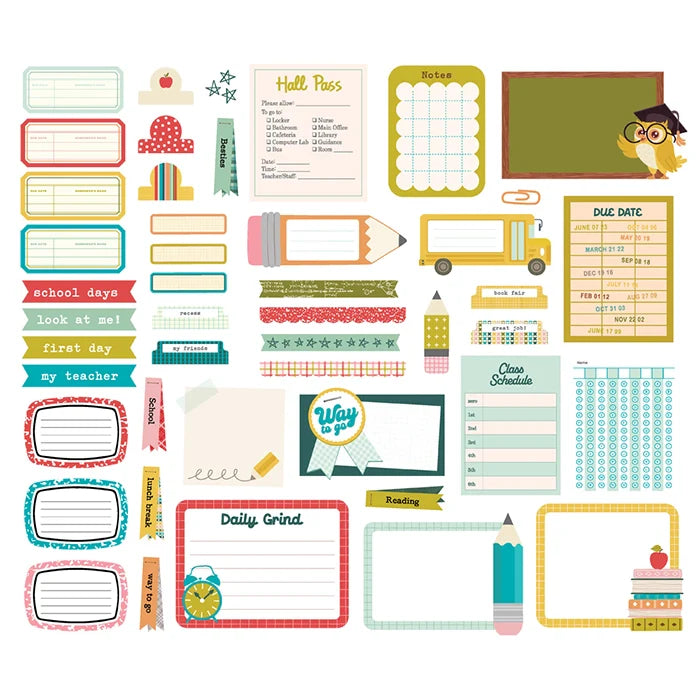 View 2 of Book Fair Journal Bits & Pieces - Simple Stories