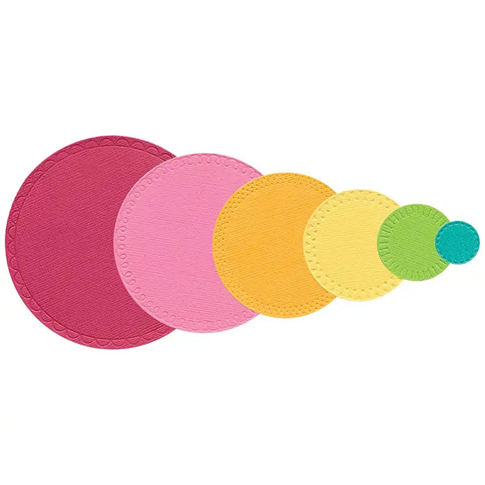 Border Party Circles Thinlits Die Set - Catherine Pooler - Sizzix