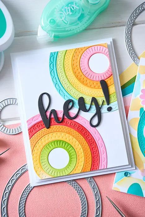 Border Party Circles Thinlits Die Set - Catherine Pooler - Sizzix