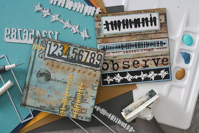 View 2 of Borderlines Thinlits Die Set by Seth Apter - Sizzix