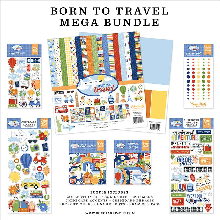 Born To Travel Mega Bundle - Echo Park