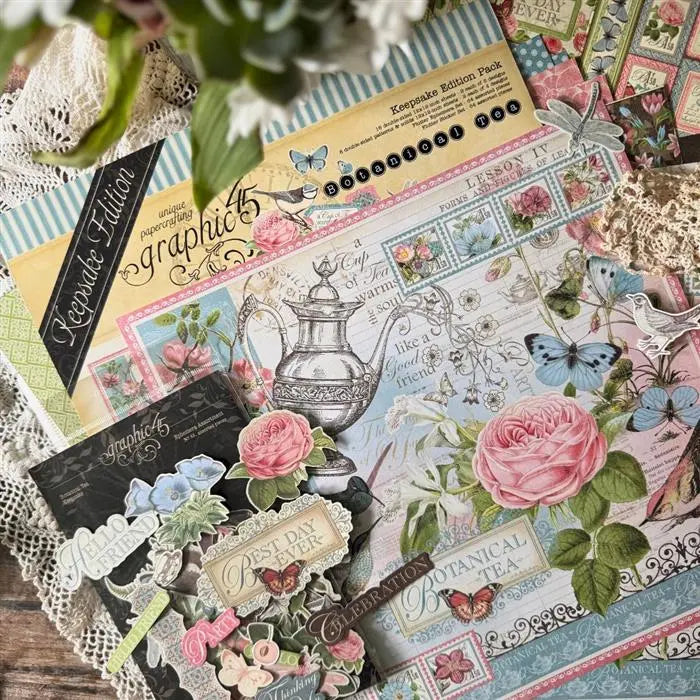 Botanical Tea Keepsake Edition - Graphic 45