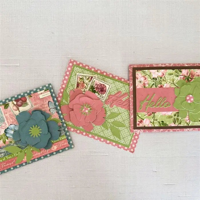 Botanical Tea Keepsake Kit with Exclusive Metal Die-Set - Graphic 45