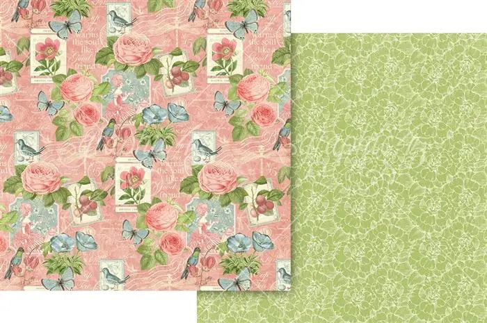 Botanical Tea Keepsake Kit with Exclusive Metal Die-Set - Graphic 45