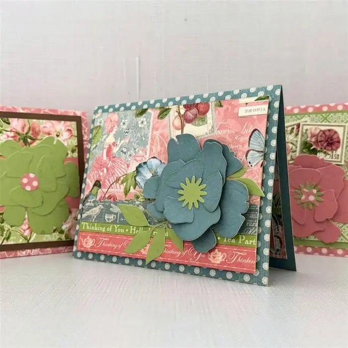 Botanical Tea Keepsake Kit with Exclusive Metal Die-Set - Graphic 45