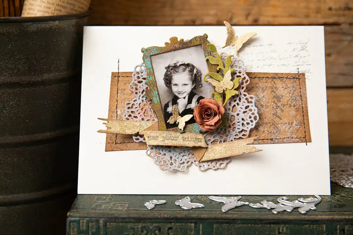 View 2 of Boutique Thinlits Die Set - Back from the Vault by Tim Holtz - Sizzix