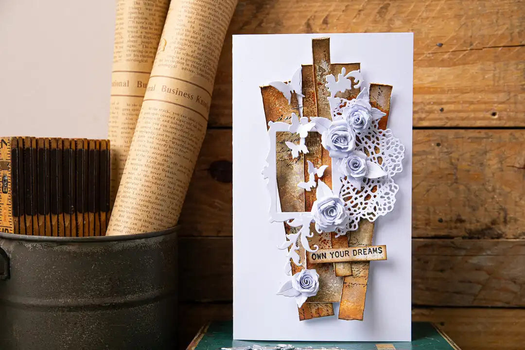 View 3 of Boutique Thinlits Die Set - Back from the Vault by Tim Holtz - Sizzix