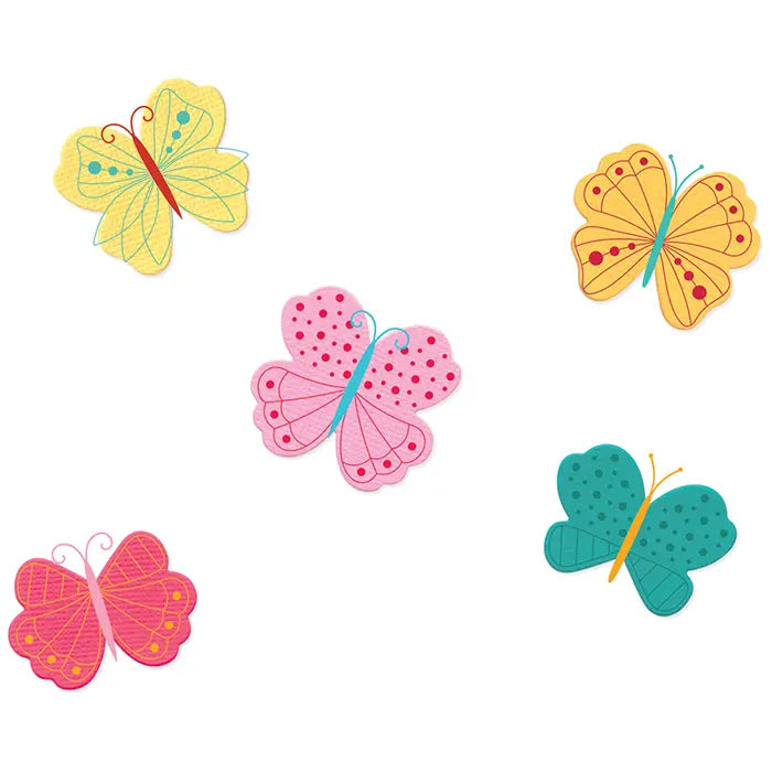 Bright Butterflies #1 Clear Stamp Set - Catherine Pooler - Sizzix