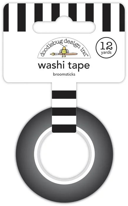 Broomsticks Hey Pumpkin Washi Tape - Doodlebug