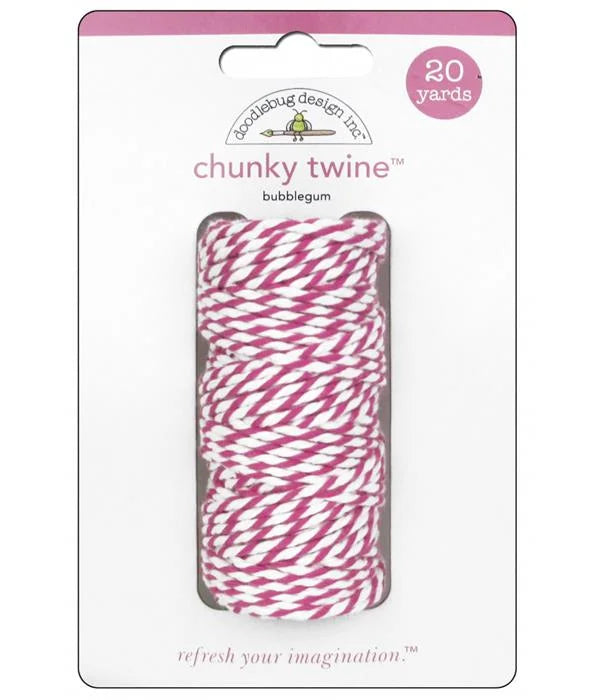 Bubblegum Chunky Twine - Monochromatic - Doodlebug