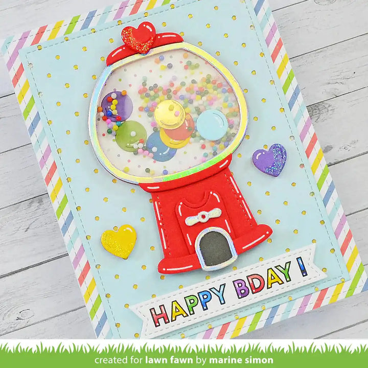 View 5 of Build-A-Gumball Machine Lawn Cuts Dies