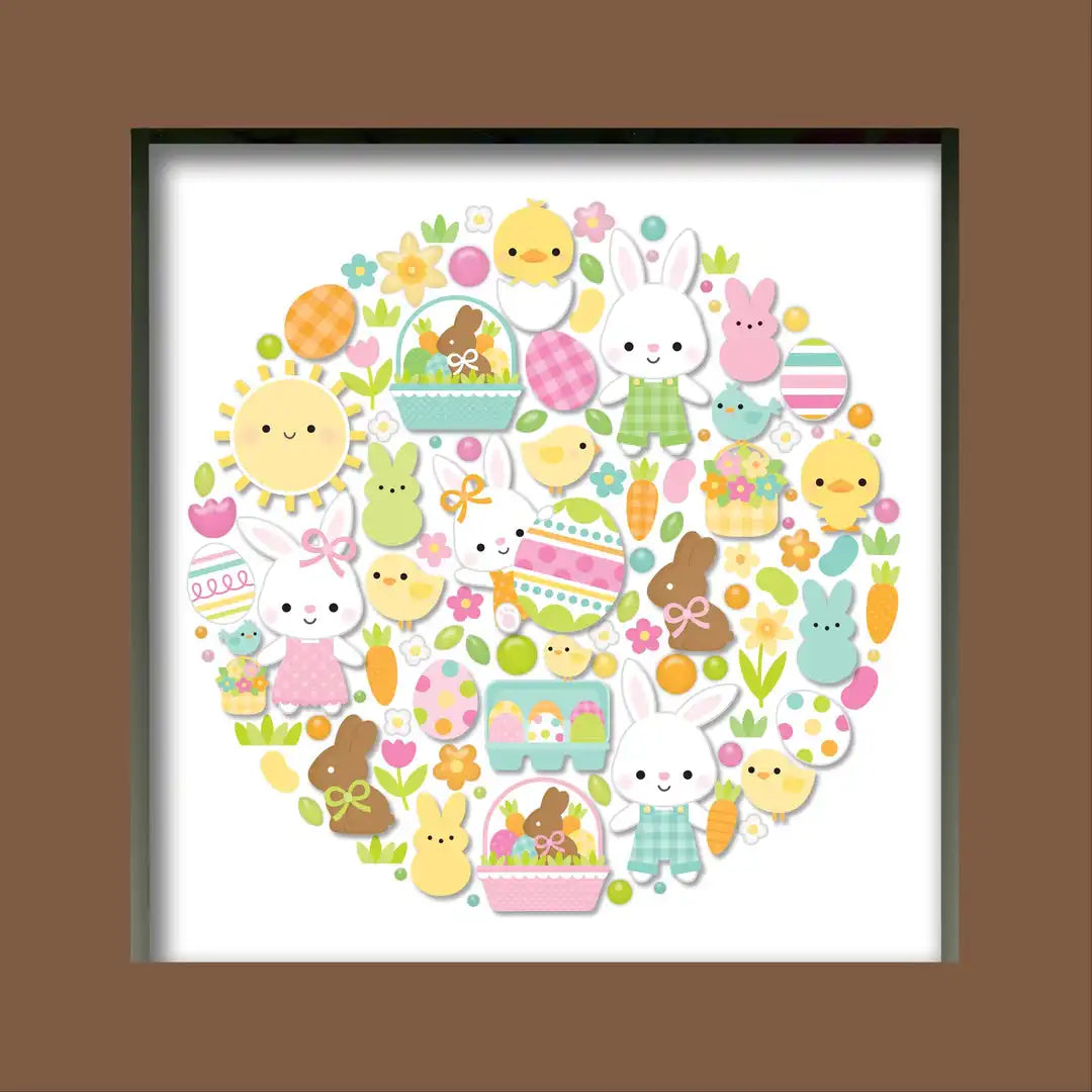 Bunny Hop Shadow Box Kit - Doodlebug