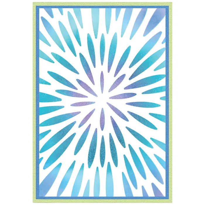 Burst of Bright 3D Embossing Folder with A6 Stencil - Stacey Park - Sizzix