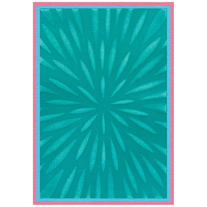 Burst of Bright 3D Embossing Folder with A6 Stencil - Stacey Park - Sizzix