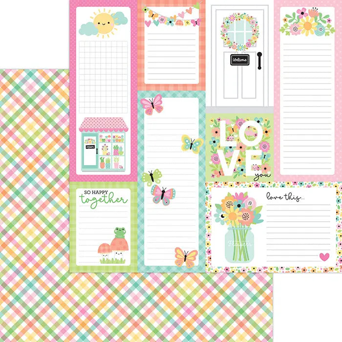 View 11 of Butterfly Kisses 6" x 8" Paper Pad - Doodlebug