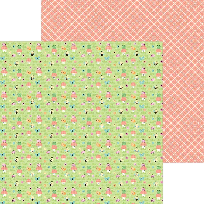 View 2 of Butterfly Kisses 6" x 8" Paper Pad - Doodlebug