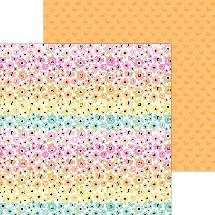 View 9 of Butterfly Kisses 6" x 8" Paper Pad - Doodlebug