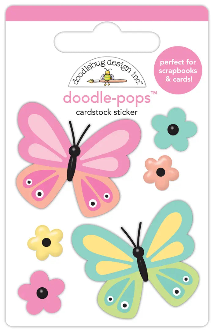 Butterfly Kisses Doodle-Pops - Doodlebug