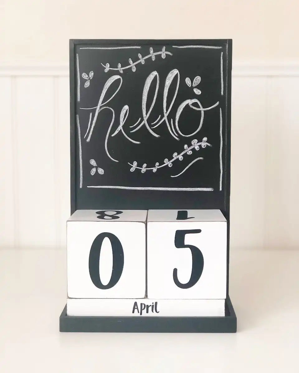 Calendar Base - Block Countdown - Foundations Decor