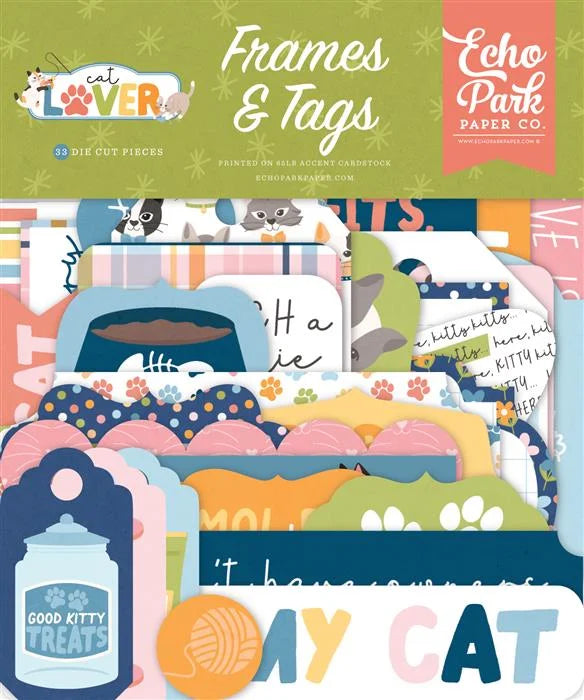 Cat Lover Frames & Tags - Echo Park