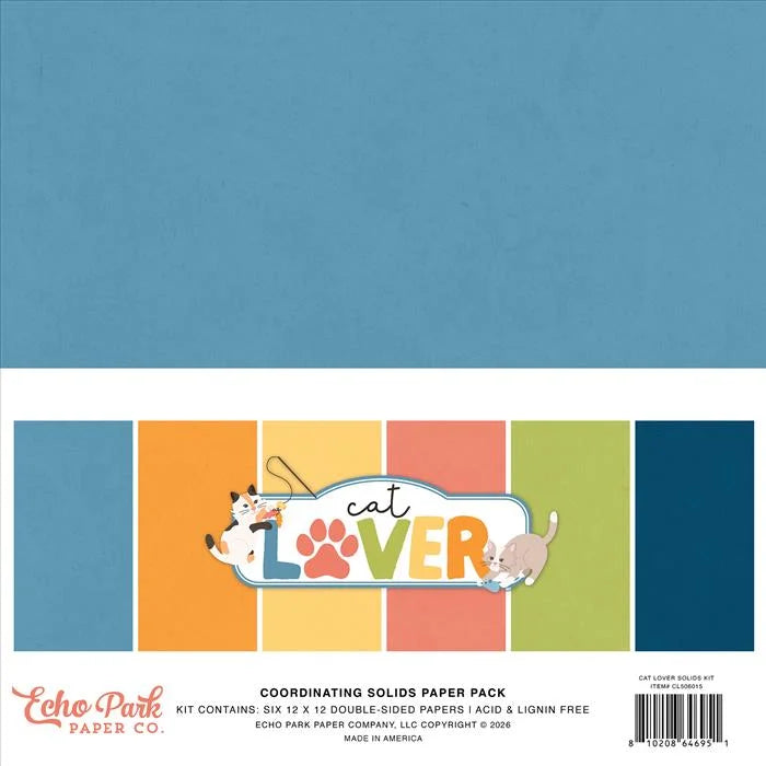Cat Lover Solids Kit - Echo Park